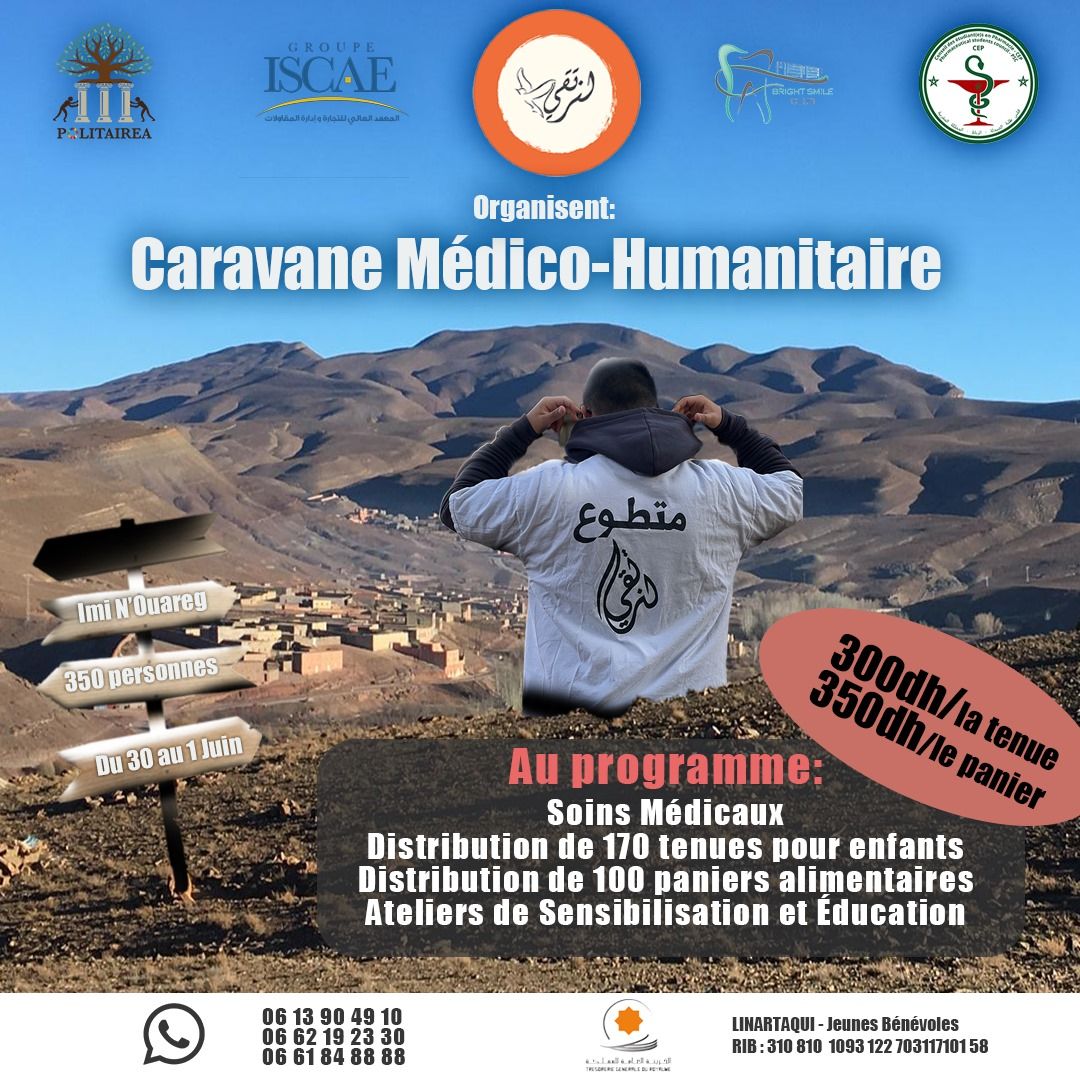 Caravane Solidaire et Médicale Imi N'Ouarek province Azilal